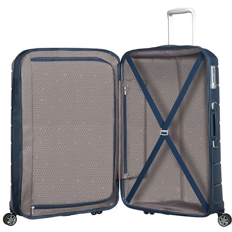 Samsonite Flux 4-Rollen-Trolley L 75 cm erw. (navy blue)