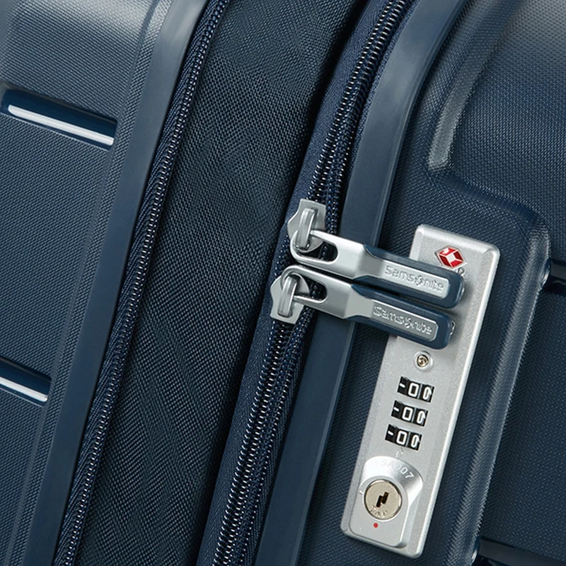Samsonite Flux 4-Rollen-Trolley L 75 cm erw. (navy blue)