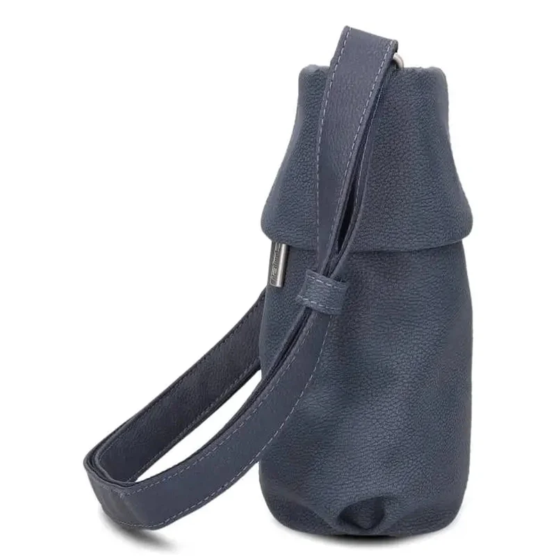 zwei Mademoiselle M45 - Schultertasche 22 cm (nubuk-blue)
