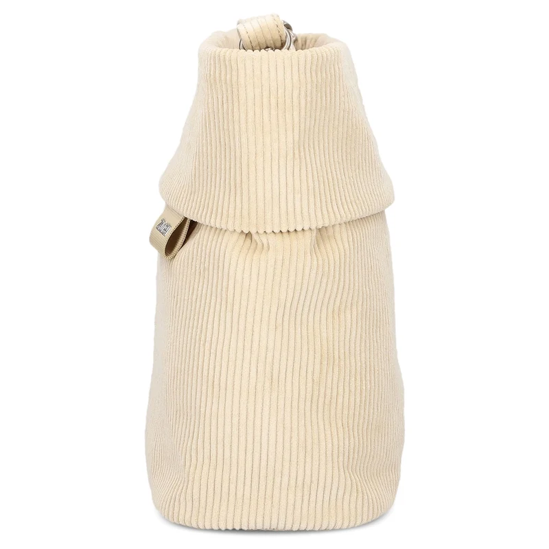 zwei Mademoiselle M8 - Schultertasche 25 cm (cord-creme)