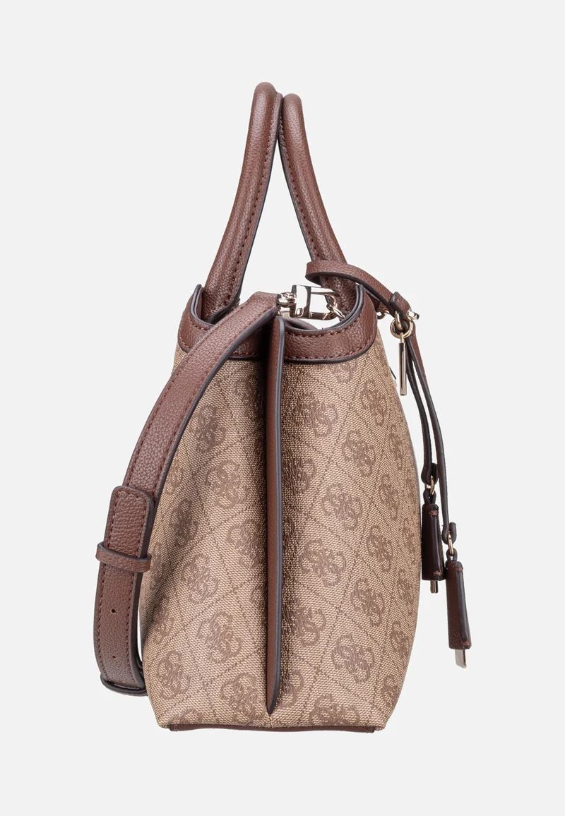 Lindsey Girlfriend 49060 Latte Logo - Satchel
