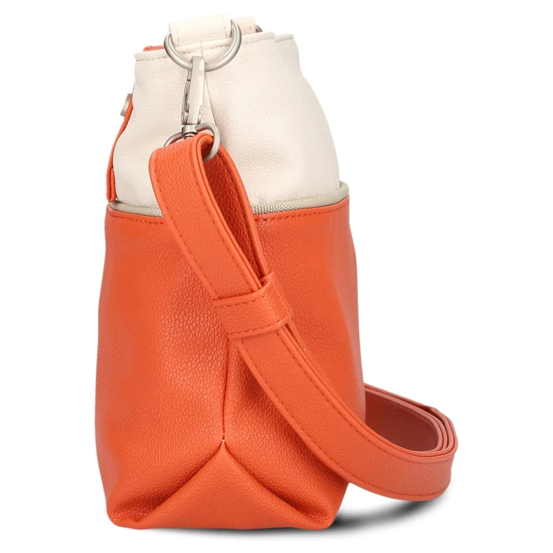 zwei Jana J8 - Schultertasche 27 cm (papaya)
