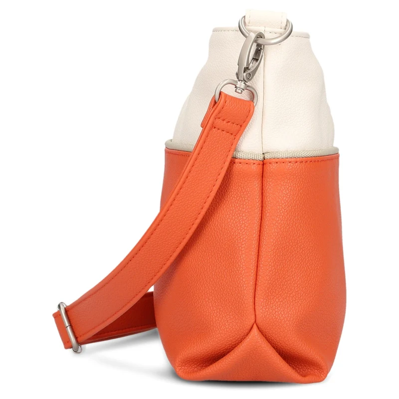 zwei Jana J8 - Schultertasche 27 cm (papaya)