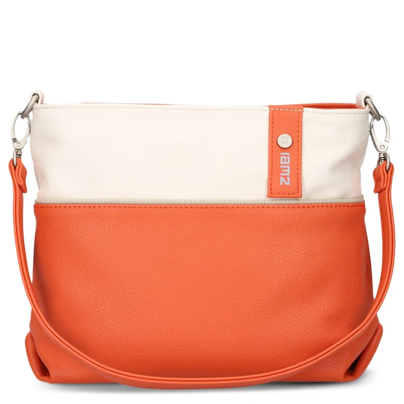 zwei Jana J8 - Schultertasche 27 cm (papaya)
