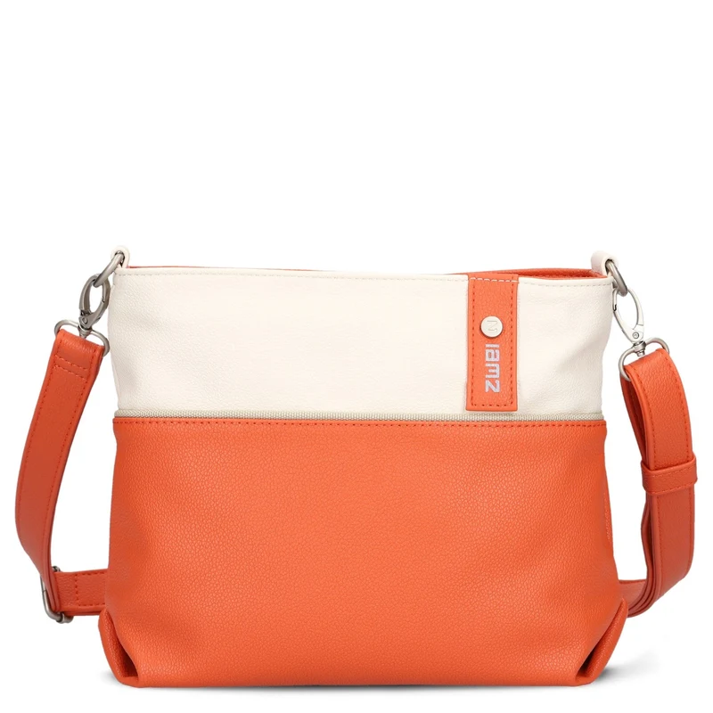 zwei Jana J8 - Schultertasche 27 cm (papaya)
