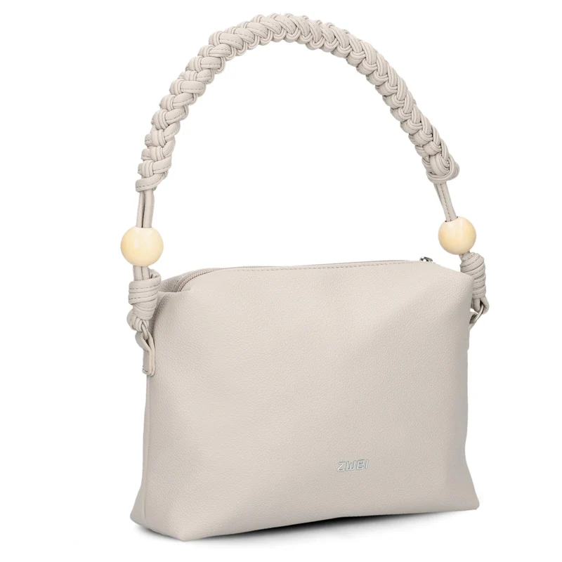 zwei Perla PE60 - Schultertasche 27 cm (cappuccino)
