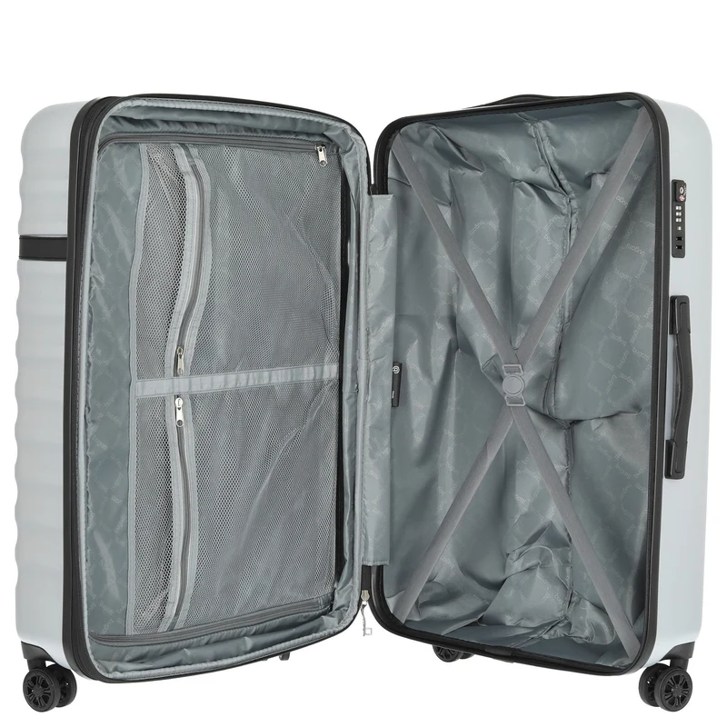 bugatti Corium 4-Rollen-Trolley 75 cm (silver)