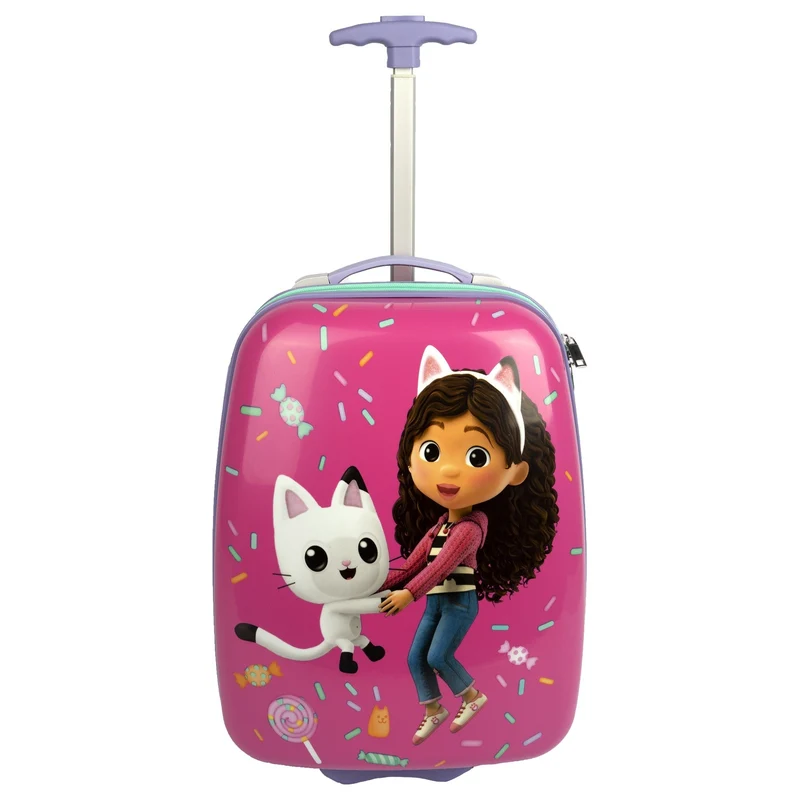 Undercover Gabby's Dollhouse - 2-Rollen-Kindertrolley 45.5 cm (Gabby's Dollhouse)