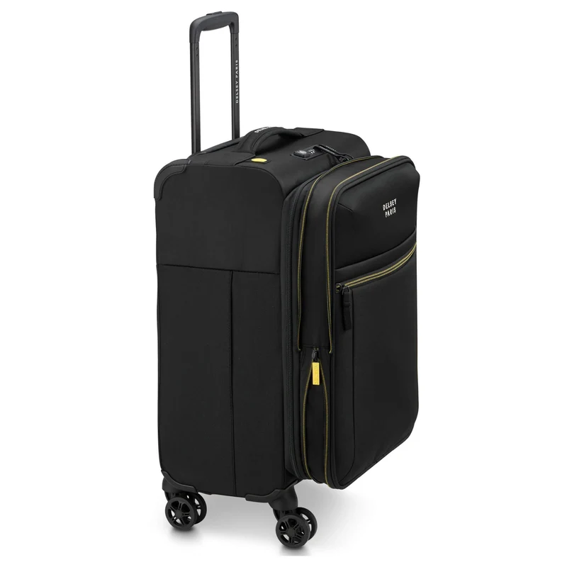 Delsey Paris Brochant 3 - 4-Rollen-Kabinentrolley S 55 cm erw. (tief schwarz)