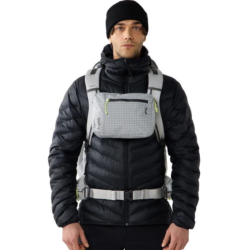 Haglöfs Utility Pouch 3L - Umhängetasche (stone grey/magnetite)