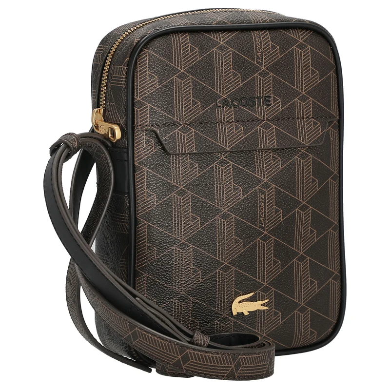 Lacoste The Blend - Umhängetasche 21.5 cm (mono slate black shitake)