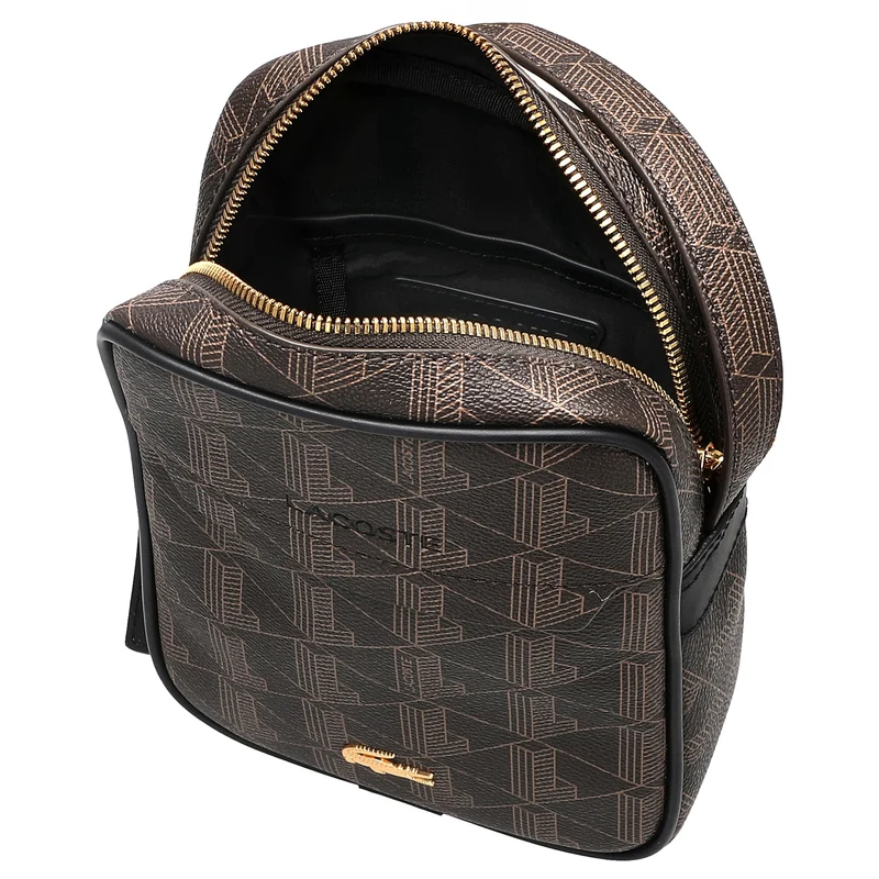 Lacoste The Blend - Umhängetasche 21.5 cm (mono slate black shitake)