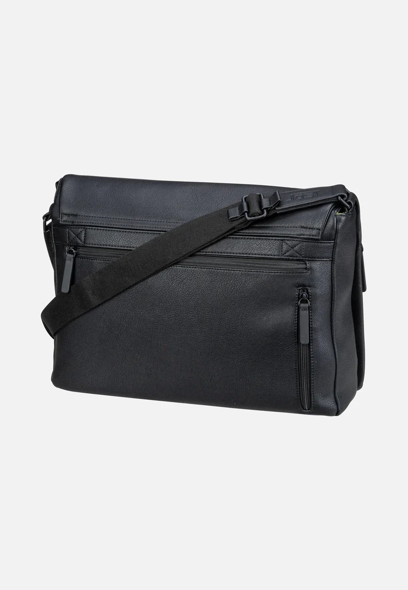 Riga Flap L Black - Messenger Bag
