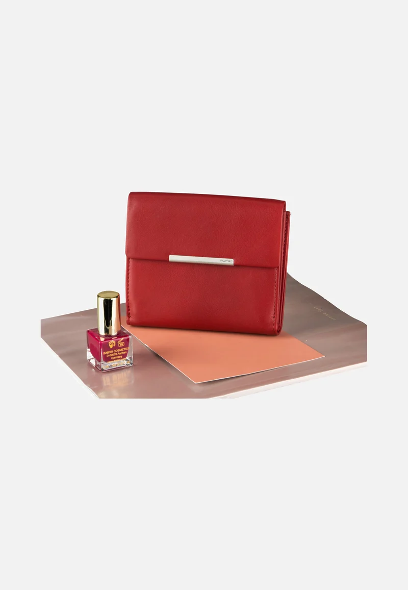 Belg Dartrud Purse MH11F Red - Portemonnaie
