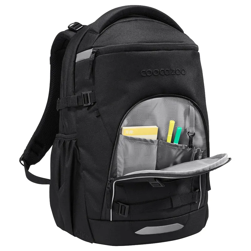 Coocazoo Byte - Schulrucksack 46 cm (Black Coal)