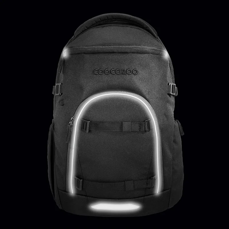 Coocazoo Byte - Schulrucksack 46 cm (Black Coal)