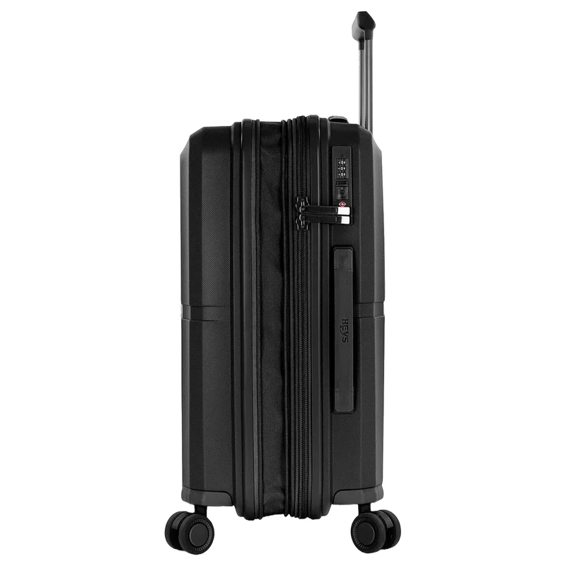 Heys AirLite - 4-Rollen-Kabinentrolley S 53 cm erw. (schwarz)