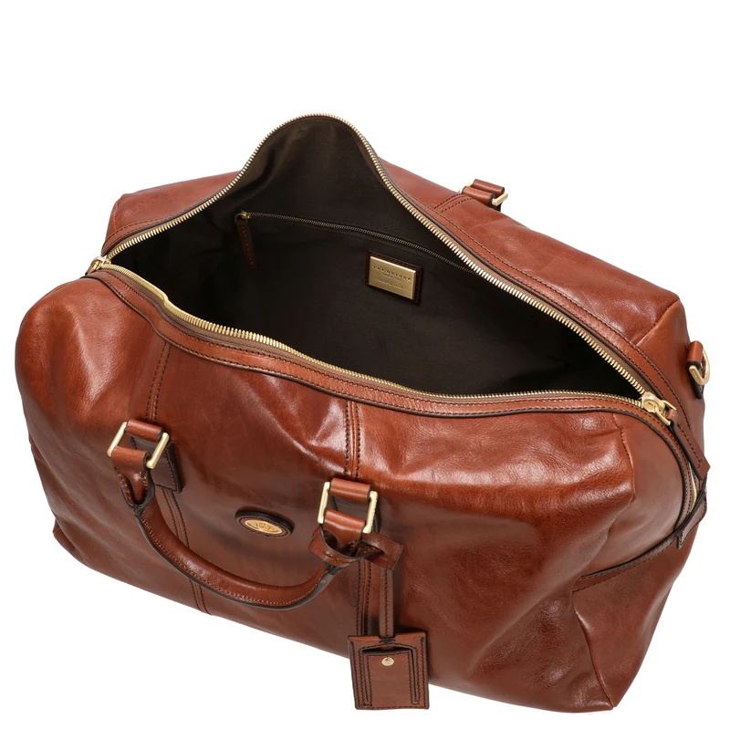 The Bridge Story Viaggio Weekender 30 - Reisetasche Leder 52 cm (marrone)