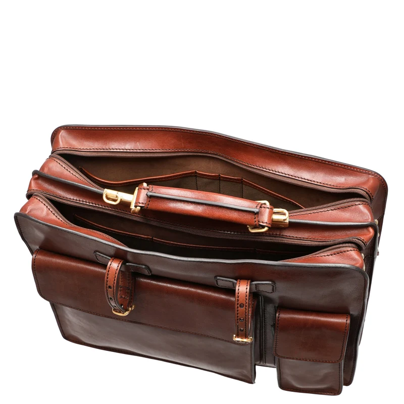 The Bridge Story Uomo - Aktentasche 42 cm (marrone)