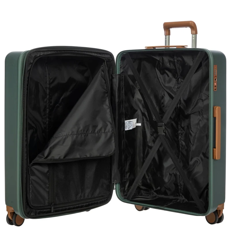 Brics Ferrara - 4-Rollen-Trolley M 67 cm erw. (green)