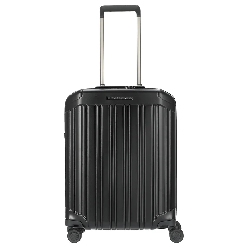 Piquadro PQ-Light - Ultra Slim 4-Rollen-Kabinentrolley 55 cm (matt black)
