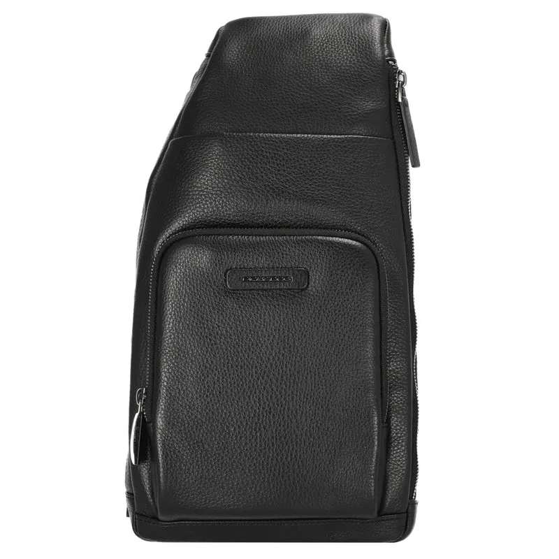 Piquadro Modus Special - Umhängetasche/Rucksack 36 cm RFID (black)