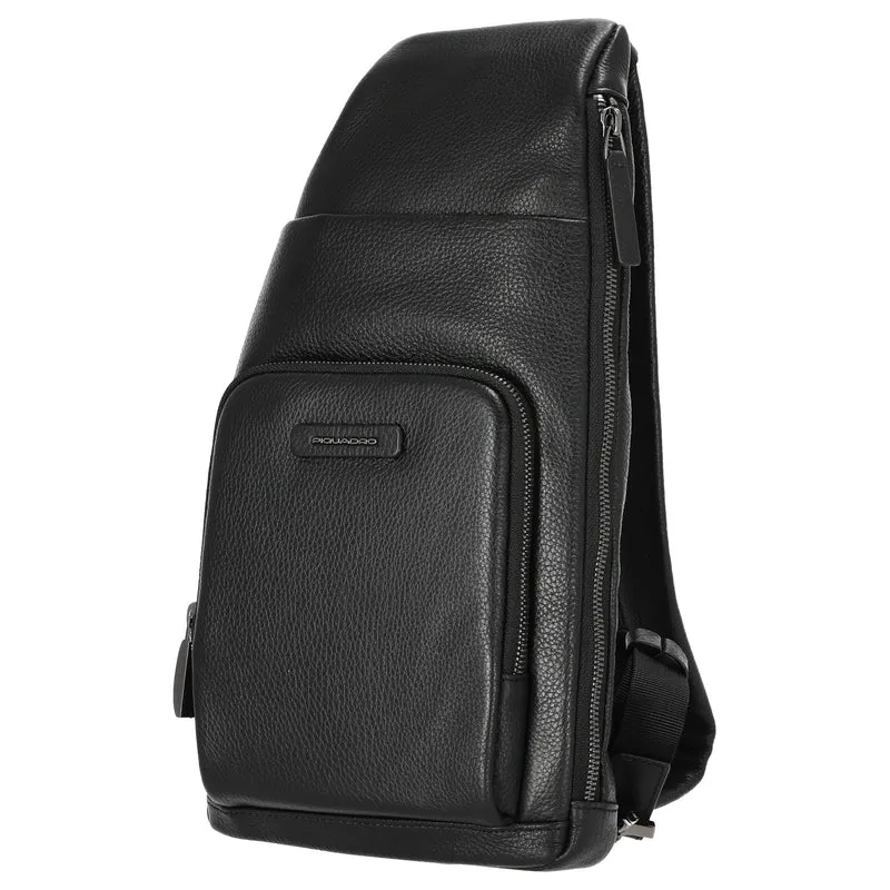 Piquadro Modus Special - Umhängetasche/Rucksack 36 cm RFID (black)