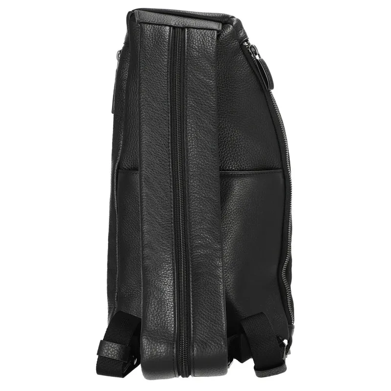 Piquadro Modus Special - Umhängetasche/Rucksack 36 cm RFID (black)