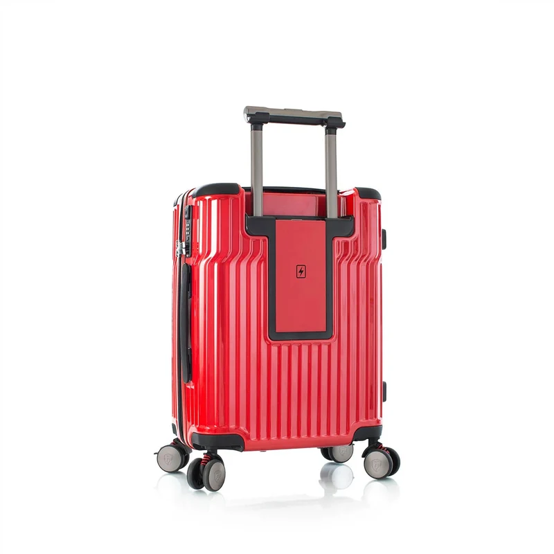 Heys Tekno - 4-Rollen-Kabinentrolley S 15.6" 53 cm USB (red)