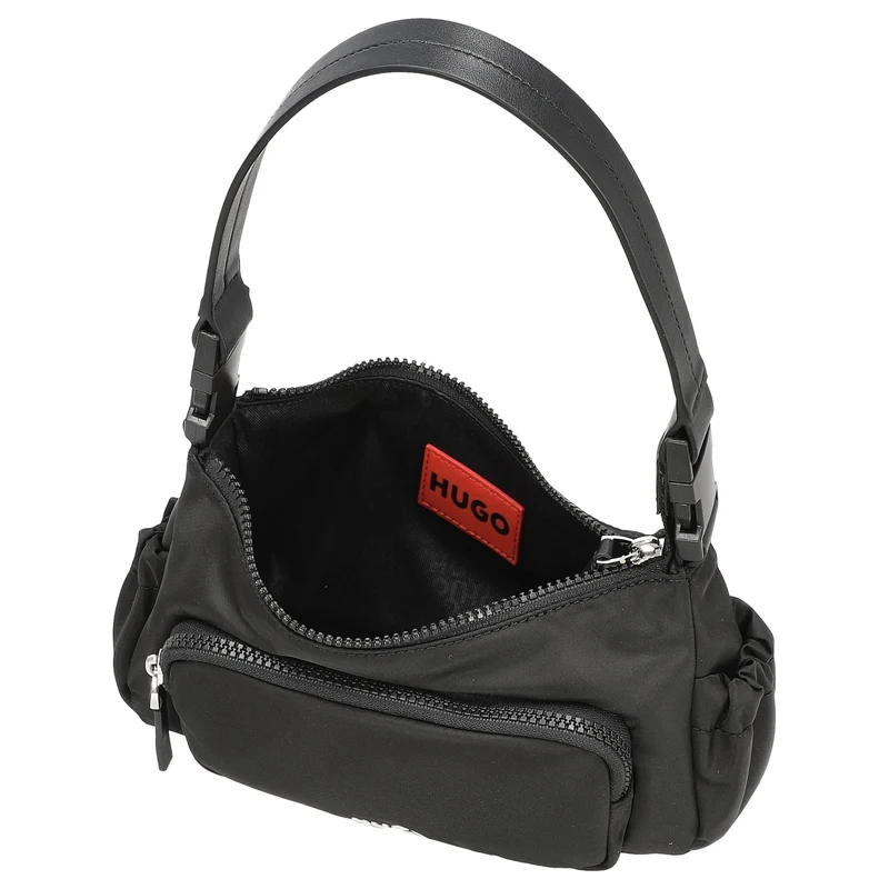 HUGO Women's Bel - Schultertasche 24 cm (black)