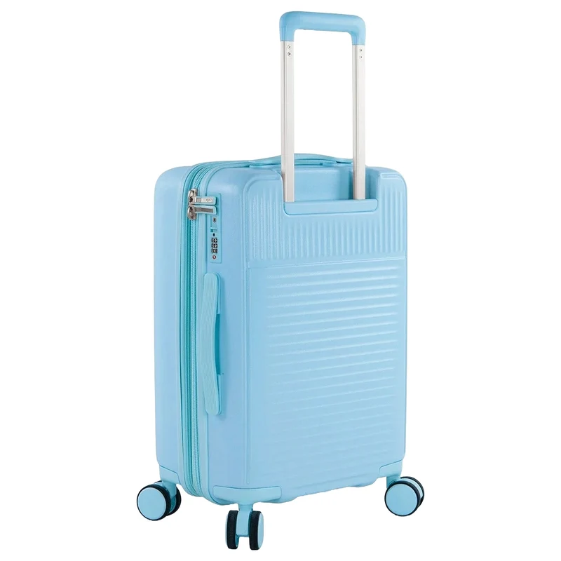 Heys Pastel - 4-Rollen-Kabinentrolley S 53 cm erw. (blue)