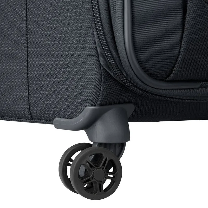 Delsey Paris Montmartre Air 2.0 - 4-Rollen-Kabinentrolley Slim Line S 55 cm (schwarz)