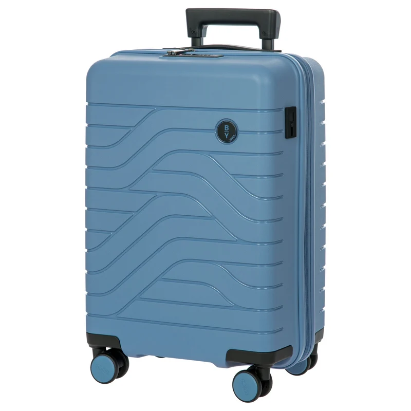 Brics BY Ulisse - 4-Rollen-Kabinentrolley 55 cm (grey blue)