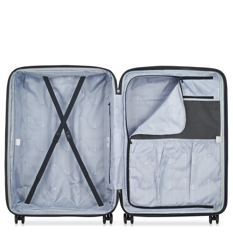 Delsey Paris Shadow 5.0 - 4-Rollen-Trolley 82 cm erw. (schwarz)