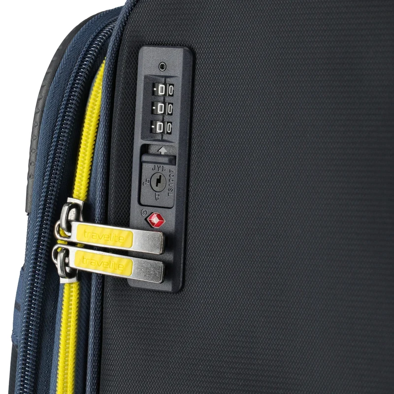 Travelite Color Craze - 4-Rollen-Kabinentrolley S 55 cm (dunkelblau)
