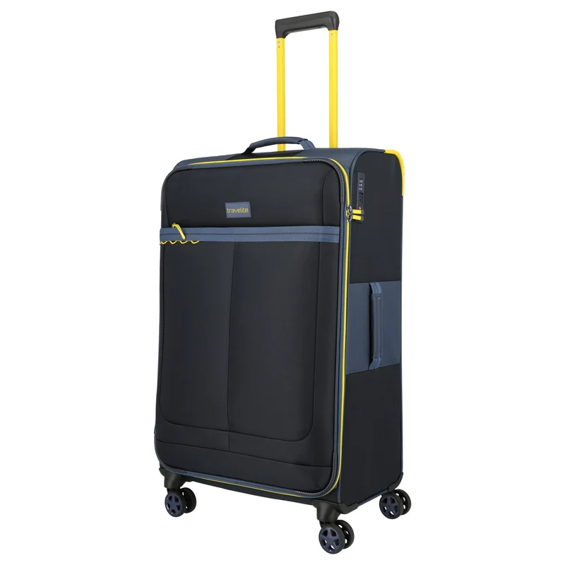 Travelite Color Craze - 4-Rollen-Trolley L 77 cm (dunkelblau)