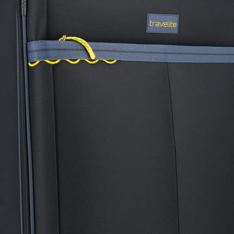 Travelite Color Craze - 4-Rollen-Trolley L 77 cm (dunkelblau)