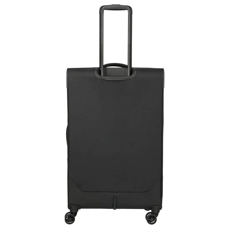 Travelite Umbria - 4-Rollen-Trolley L 77 cm erw. (schwarz)