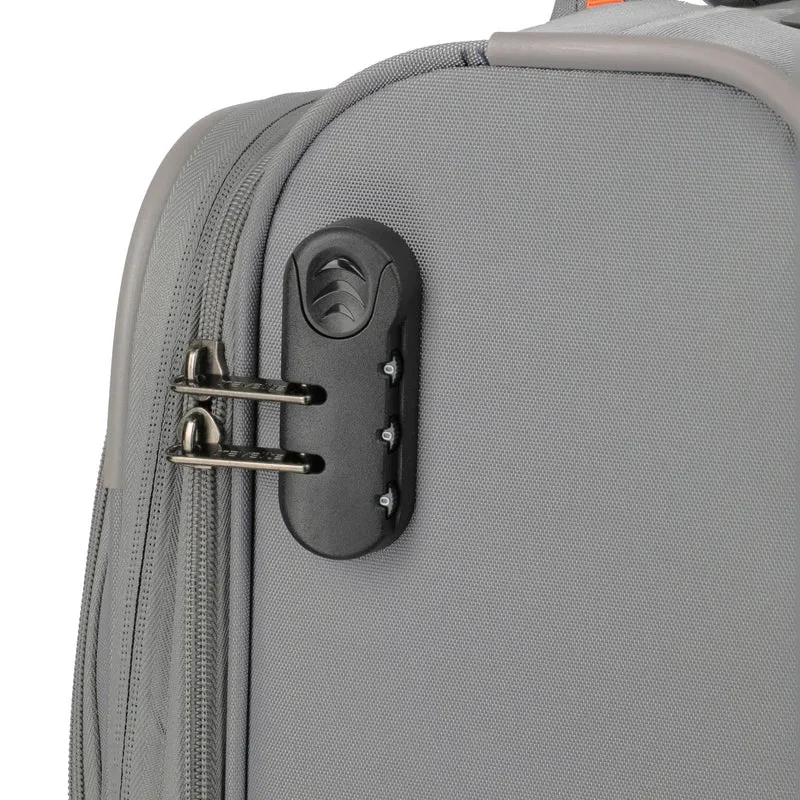 Travelite Umbria - 4-Rollen-Trolley L 77 cm erw. (smoky grey)