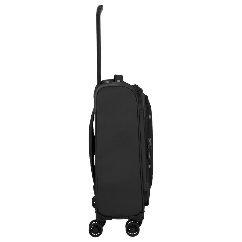 Travelite Umbria - 4-Rollen-Kabinentrolley S 55 cm (schwarz)