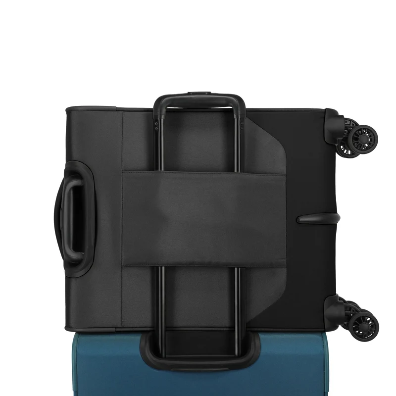 Travelite Umbria - 4-Rollen-Kabinentrolley S 55 cm (schwarz)
