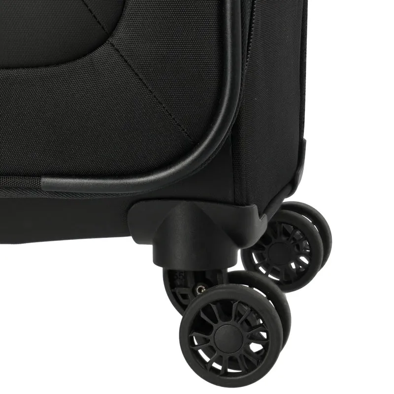 Travelite Umbria - 4-Rollen-Kabinentrolley S 55 cm (schwarz)