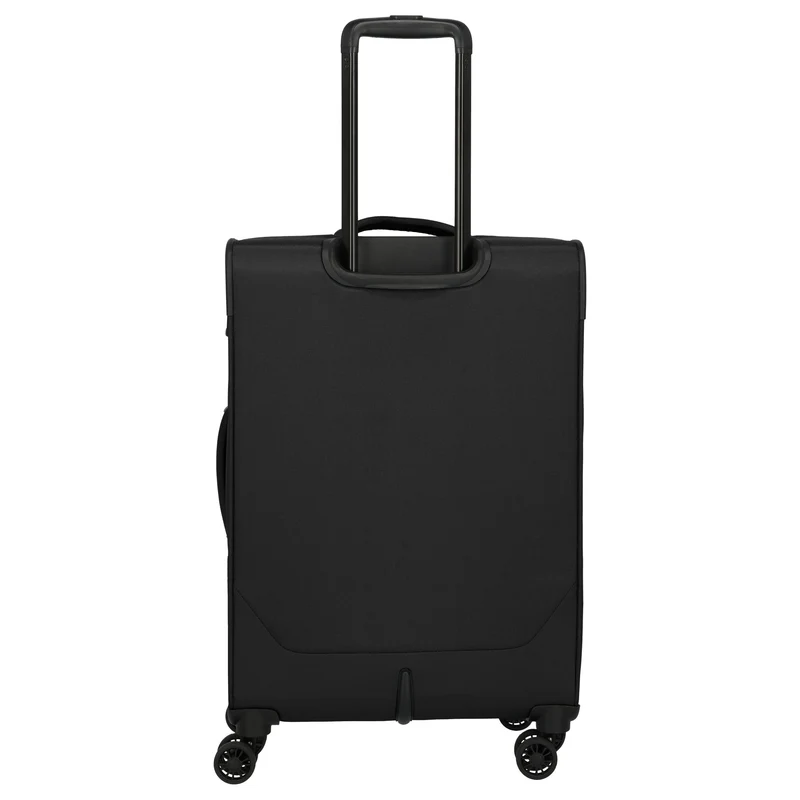 Travelite Umbria - 4-Rollen-Trolley M 67 cm erw. (schwarz)