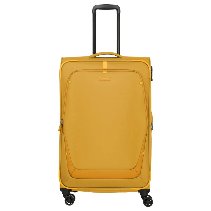 Travelite Umbria - 4-Rollen-Trolley L 77 cm erw. (golden glow)