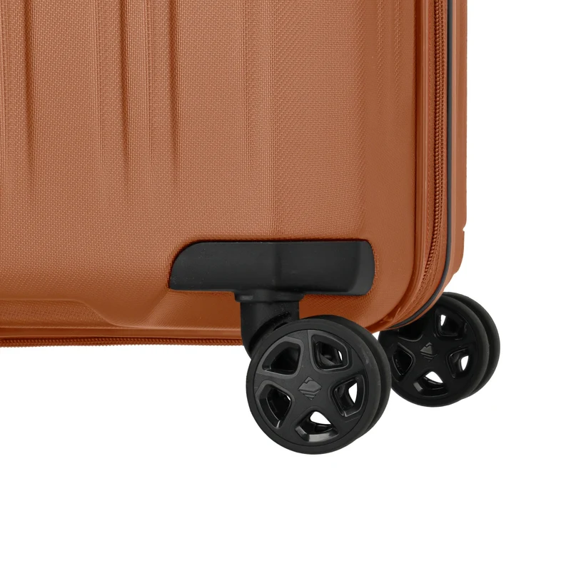 Travelite Dynamiic - 4-Rollen-Trolley M 66 cm erw. (kupfer)