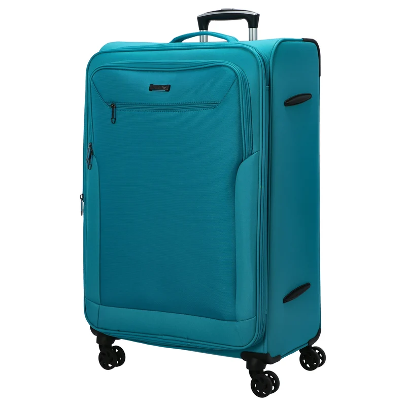 D&N Travel Line 6804 - 4-Rollen-Trolley 76 cm (türkis)