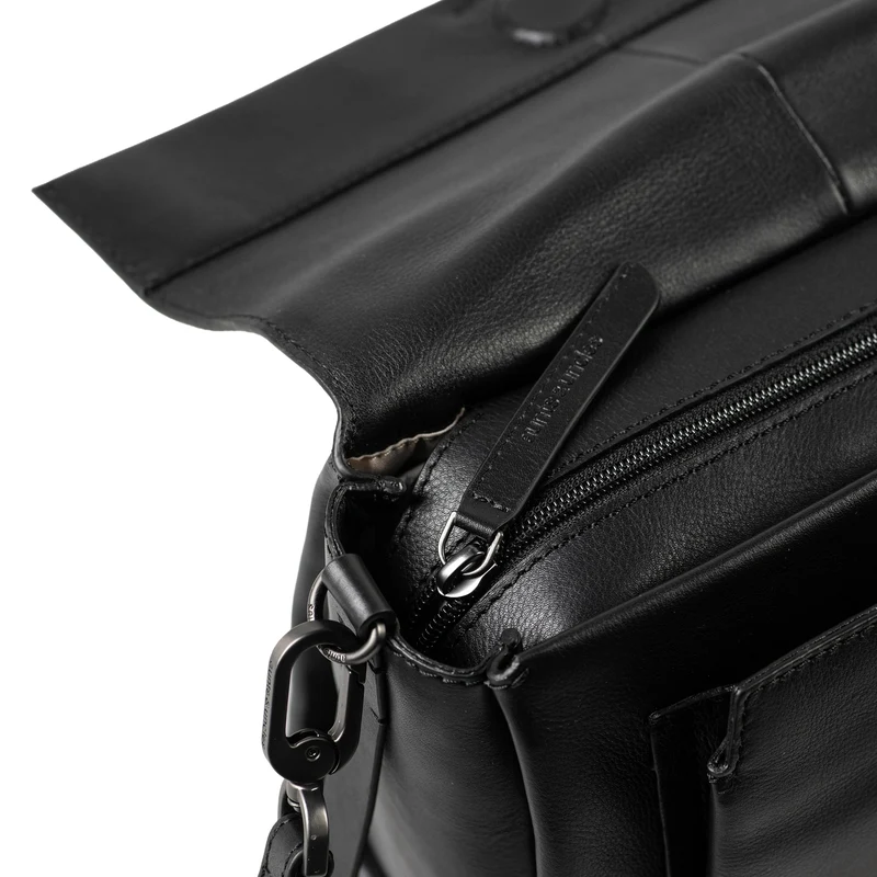 aunts & uncles Noon - Schultertasche 26 cm (jet black)