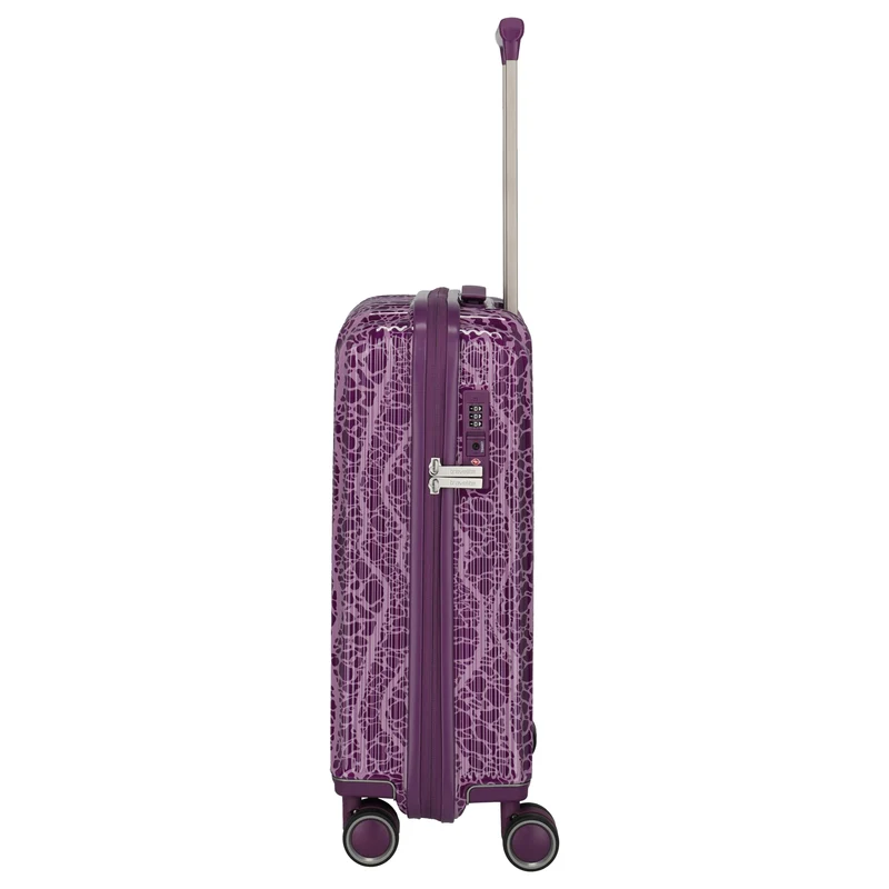 Travelite LASCANA Edition - 4-Rollen-Kabinentrolley 55 cm (plum)