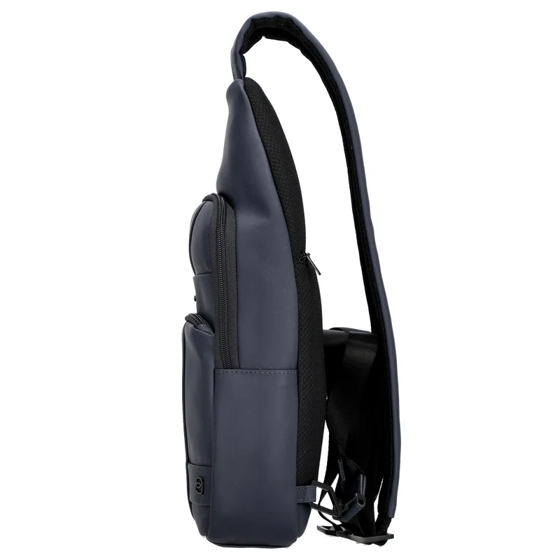 Piquadro Monosling Bag - Umhängetasche 38 cm (blue)