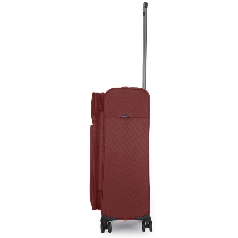 Stratic Light + -4-Rollen-Trolley 68 cm erw. (dark red)